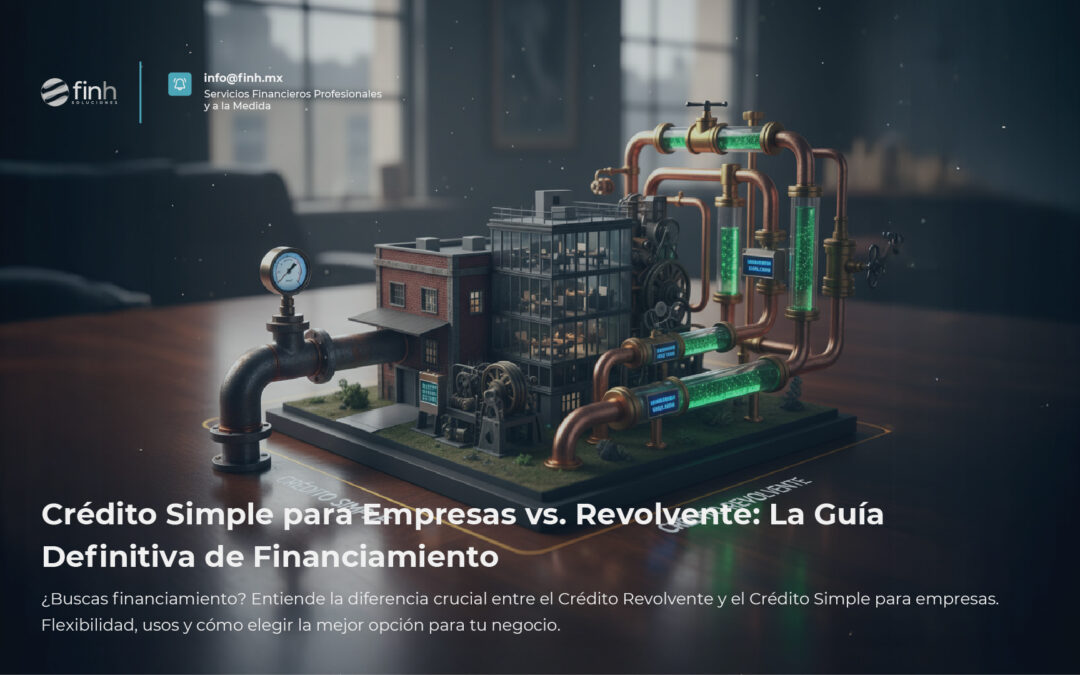 Crédito Simple para Empresas vs. Revolvente: La Guía Definitiva de Financiamiento